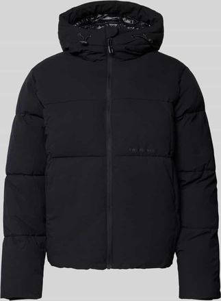 Jack & Jones Jack & Jones Regular Fit Steppjacke mit Kapuze Modell Jorve in Black, Größe XXL