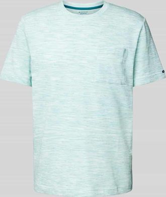 Tom Tailor Regular Fit T-Shirt aus Baumwoll-Mix in Petrol, Größe XXXL