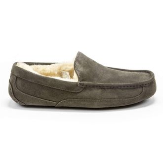 UGG Mens Ascot Loafer Style Slippers In Charcoal