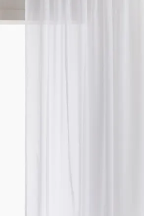 H&M 2er-Pack Vorhangschals - Weiss