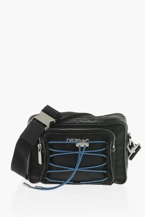 Off-white Technical Fabric Crossbody Bag COURRIER CAMERA With Contrast size One