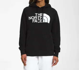 The North Face Half Dome Pullover Hoodie In Tnf Black/tnf White