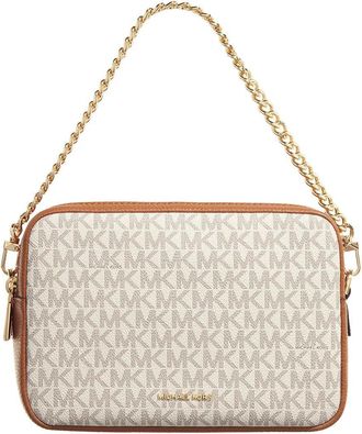 Michael Kors Crossbody Bags - Md Dblzp Chn Camera Xbody - cognac - Crossbody Bags for ladies