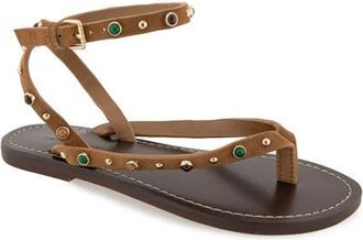 Rebecca Minkoff Jamie Ankle Strap Sandal in Walnut at Nordstrom, Size 6.5