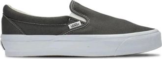 Vans Vintage Style 98 Slip-On Sneakers - Dames - Sneakers - Grijs - 46 EU - Leer - Schoenen