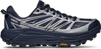 Hoka One One Mens HOKA Mafate Speed 2 - Walking Shoes Silver/Varsity Navy Size 10.0