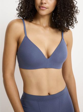 Miiyu Womens Vela ribbed wireless bra