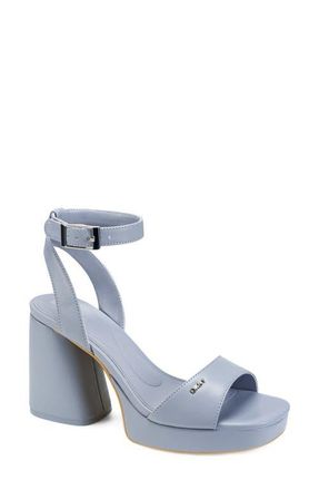 DKNY Scotia Ankle Strap Sandal in Slate Blue at Nordstrom, Size 8.5