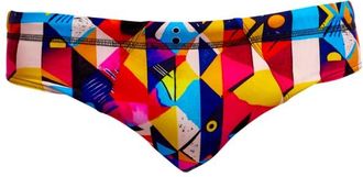 Funky Trunks Seamed Briefs Badehose f&uuml;r Herren | bunt
