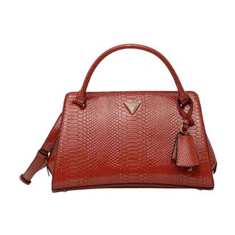 Guess Dames, Tassen, Rood, Maat: ONE Size Leer