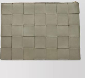 Bottega Veneta cassette leather clutch bag