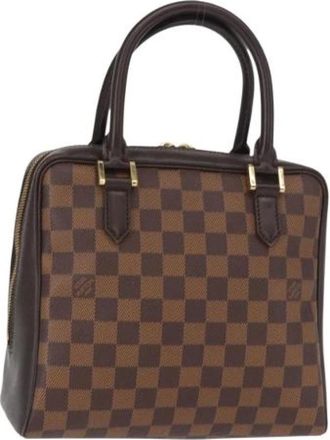 Louis Vuitton Pre-owned Handbags, female, Brown, Size: ONE SIZE Pre-owned Vintage Canvas Handbag