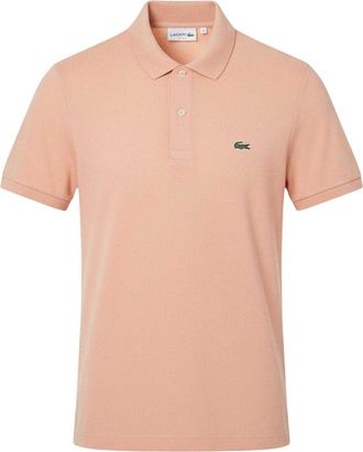 Lacoste Heren L.12.12 Pique Slim Poloshirt (Oranje)
