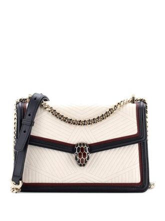 Bulgari Serpenti Forever Shoulder Bag Quilted Leather Small crossbody bag - Multicolore