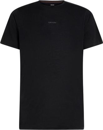 Icebreaker Merino Blend 125 L/S Tee Colour Block Merinoshirt f&uuml;r Herren | schwarz