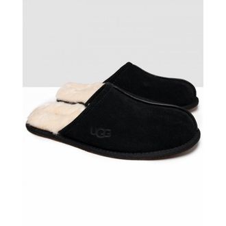 UGG UGG Scuff Mens Slipper - Black Suede - Size UK 10