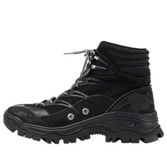 Gucci Lace Up Boot Black 698779-2KD20-1000