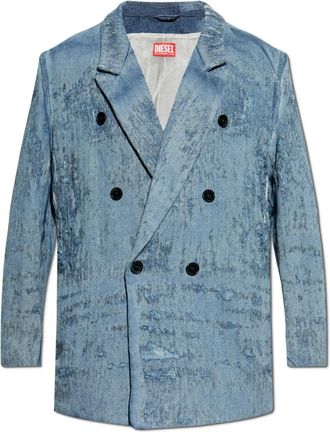 Diesel Mujer, Chaquetas, Azul, Talla: M