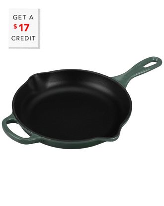 LE CREUSET 9In Signature Iron Handle Skillet With $17 Credit