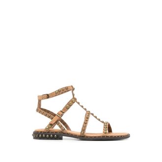 Ash Flat Sandals, female, Beige, Size: 10 US Flat Sandals