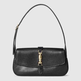 Gucci Jackie Mini Bag, Black, Leather