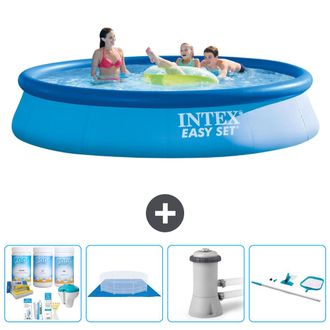 Intex Piscina Easy Set Redonda - 396x84 Cm - 7-piezas S20897