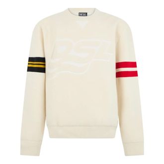 Diesel Felpa con cappuccio e grafica - - Sweatshirts & Hoodies - Uomo - Beige - L