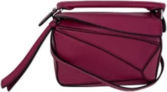 Loewe Pre-owned Leather crossbody-bags - Dames - Vintage Handtas - Rood - ONE Size - Katoen - Vintage