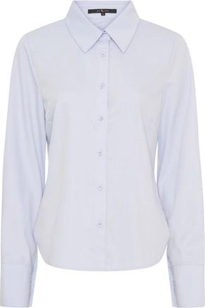 BTF-CPH Bamboo Shirt - Dames - Overhemden - Blauw - XS - Leer - Overhemden