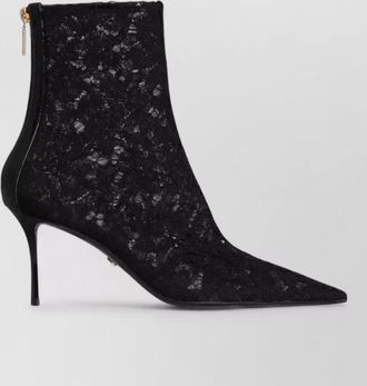 Dolce & Gabbana lace ankle boots