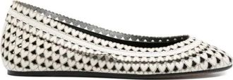 Isabel Marant Schoenen, Dames, Wit, 40 EU, Leer, Belni Ballerinas