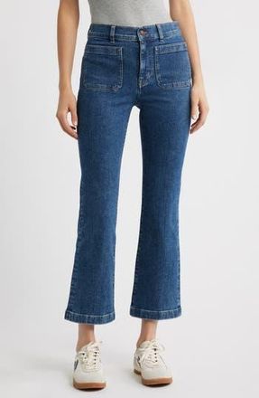 Madewell Kick Out Patch Pocket Crop Jeans in Hebb Wash at Nordstrom Rack, Size 23