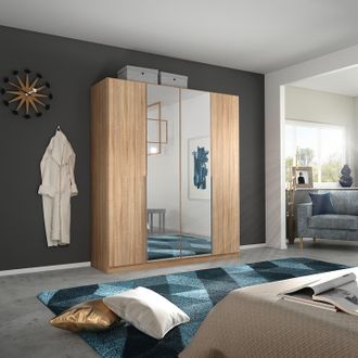 Rauch Orange home24 Drehtürenschrank Alabama