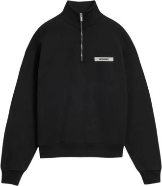 Jacquemus Hombre, Sudaderas, Negro, Talla: L