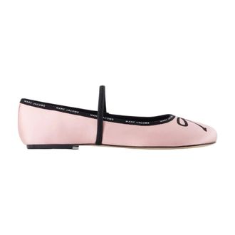 Marc Jacobs Ballerinas, female, Pink, Size: 10 US Pink Synthetic Bow Ballerinas