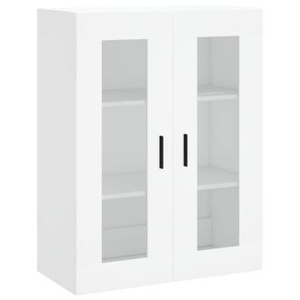 Berkfield Home Wall Mounted Cabinet White 69.5x34x90 cm