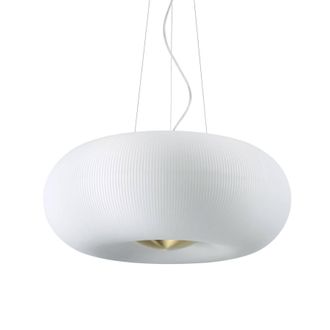Netlighting Arizona 5 Light Round Ceiling Pendant White