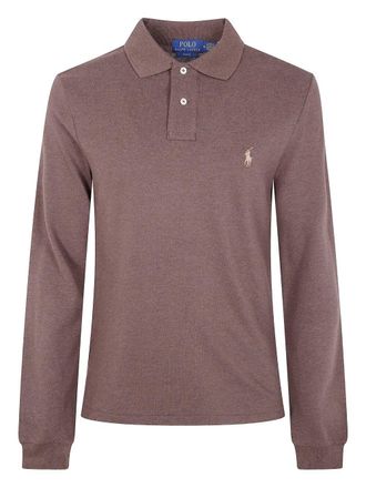 Ralph Lauren Long Sleeve Knit Polo Shirt