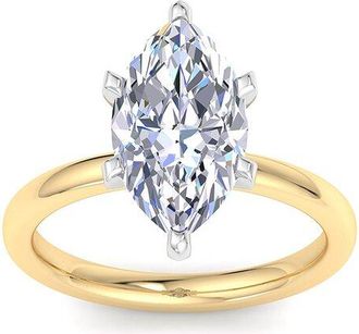 SuperJeweler Superjeweler 14K 3.00 Ct. Tw. Lab-Grown Diamond Ring