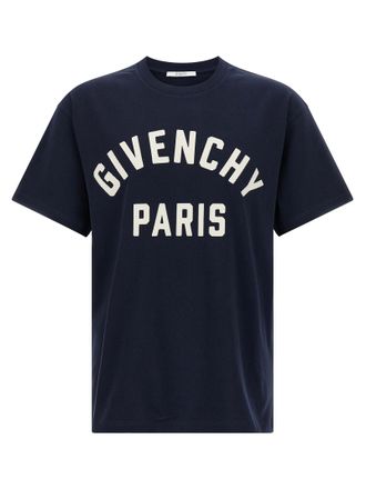 Givenchy Blauwe Katoenen T-Shirt