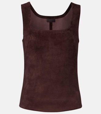 Stouls Edie suede tank top