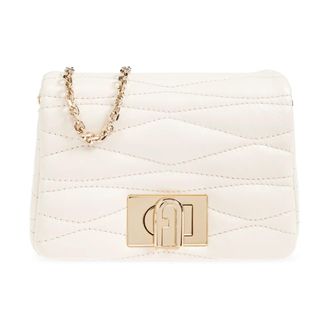 Furla Cross Body Bags, female, Beige, Size: ONE SIZE Shoulder Bag 1927 Mini