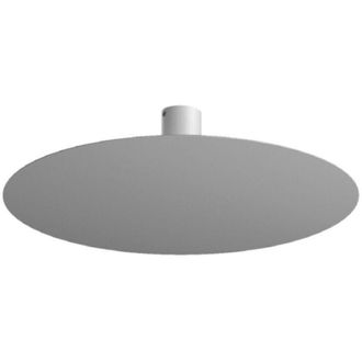 Top-Light Plafoniera Moderna Disk Metallo Grigio 7 Luci Gx53