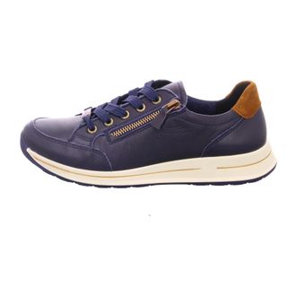 Ara Vrijetijdssneakers - Heren - Schoenen - Blauw - Maat: 39 1/2 EU Leer