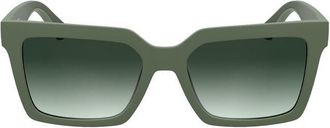 Calvin Klein Groene Bio-Based Stof Dames Zonnebril