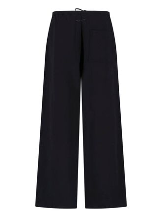 Maison Margiela Mens Trousers Black Cotton