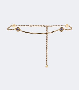 Etro Embellished chain belt