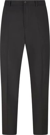 Tagliatore Pantaloni dritti in lana - Nero