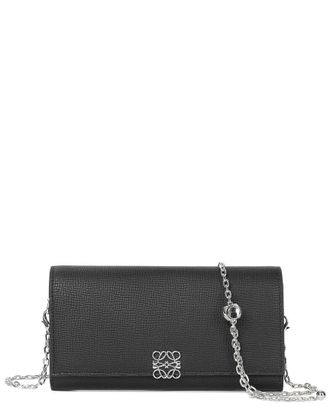 Tiffany & Fred Saffiano Leather Crossbody Wallet/Clutch