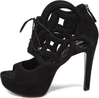 Louis Vuitton Sandali con dettaglio cut-out 120mm - Nero